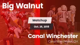 Matchup: Big Walnut vs. Canal Winchester  2018