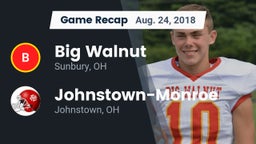 Recap: Big Walnut vs. Johnstown-Monroe  2018