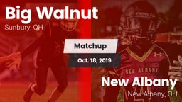 Matchup: Big Walnut vs. New Albany  2019