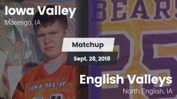 Matchup: Iowa Valley vs. English Valleys  2018