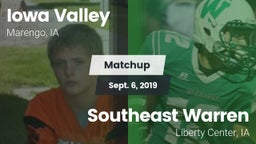 Matchup: Iowa Valley vs. Southeast Warren  2019