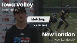 Matchup: Iowa Valley vs. New London  2019