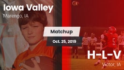 Matchup: Iowa Valley vs. H-L-V  2019