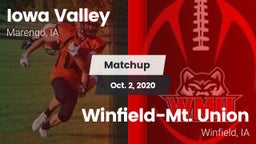 Matchup: Iowa Valley vs. Winfield-Mt. Union  2020