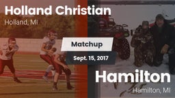 Matchup: Holland Christian vs. Hamilton  2017