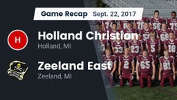 Recap: Holland Christian  vs. Zeeland East  2017