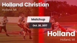 Matchup: Holland Christian vs. Holland  2017