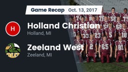 Recap: Holland Christian vs. Zeeland West  2017
