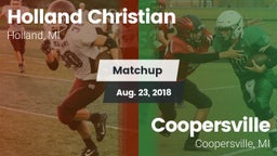 Matchup: Holland Christian vs. Coopersville  2018