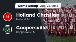 Recap: Holland Christian vs. Coopersville  2018