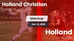 Matchup: Holland Christian vs. Holland  2018