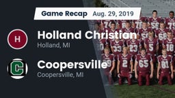 Recap: Holland Christian vs. Coopersville  2019