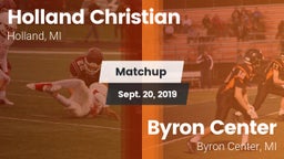 Matchup: Holland Christian vs. Byron Center  2019