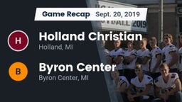Recap: Holland Christian vs. Byron Center  2019