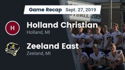 Recap: Holland Christian vs. Zeeland East  2019