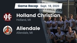 Recap: Holland Christian vs. Allendale  2020