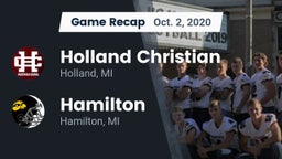Recap: Holland Christian vs. Hamilton  2020