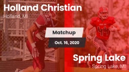 Matchup: Holland Christian vs. Spring Lake  2020