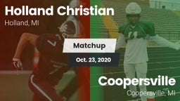 Matchup: Holland Christian vs. Coopersville  2020