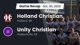 Recap: Holland Christian vs. Unity Christian  2020