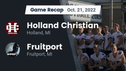 Recap: Holland Christian vs. Fruitport  2022