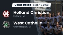 Recap: Holland Christian vs. West Catholic  2022