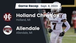Recap: Holland Christian vs. Allendale  2023