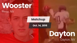 Matchup: Wooster vs. Dayton  2016