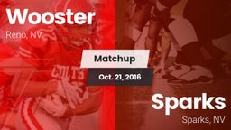 Matchup: Wooster vs. Sparks  2016