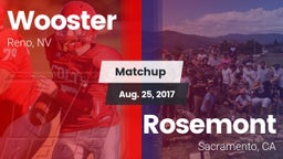 Matchup: Wooster vs. Rosemont  2017