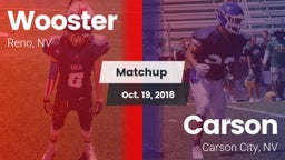 Matchup: Wooster vs. Carson  2018