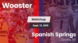 Matchup: Wooster vs. Spanish Springs  2019