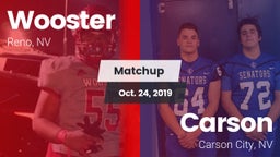 Matchup: Wooster vs. Carson  2019