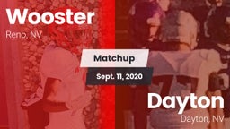 Matchup: Wooster vs. Dayton  2020