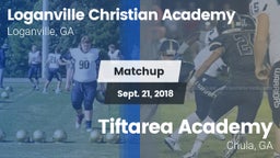 Matchup: Loganville Christian vs. Tiftarea Academy  2018