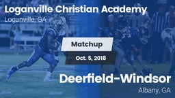 Matchup: Loganville Christian vs. Deerfield-Windsor  2018