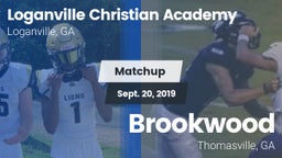 Matchup: Loganville Christian vs. Brookwood  2019