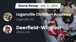 Recap: Loganville Christian Academy  vs. Deerfield-Windsor  2019