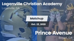 Matchup: Loganville Christian vs. Prince Avenue  2020