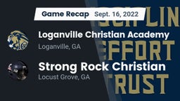 Recap: Loganville Christian Academy  vs. Strong Rock Christian  2022