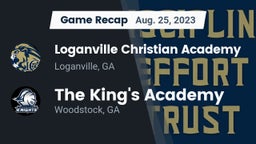 Recap: Loganville Christian Academy  vs. The King's Academy 2023