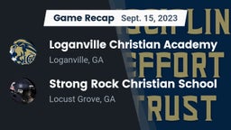 Recap: Loganville Christian Academy vs. Strong Rock Christian School 2023