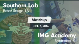 Matchup: Southern Lab vs. IMG Academy 2016