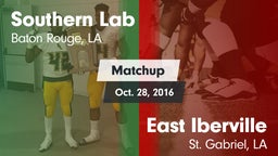 Matchup: Southern Lab vs. East Iberville   2016