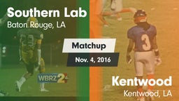 Matchup: Southern Lab vs. Kentwood  2016