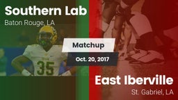 Matchup: Southern Lab vs. East Iberville   2017