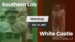 Matchup: Southern Lab vs. White Castle  2017