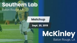 Matchup: Southern Lab vs. McKinley  2019