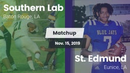 Matchup: Southern Lab vs. St. Edmund  2019