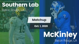 Matchup: Southern Lab vs. McKinley  2020